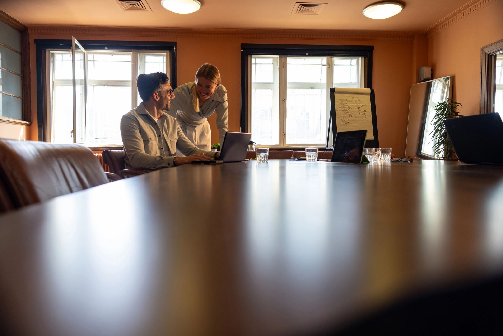 Legal consultation in a professional office